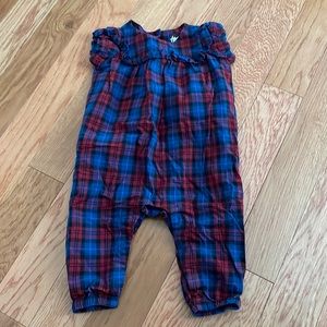 Lightweight short sleeve romper